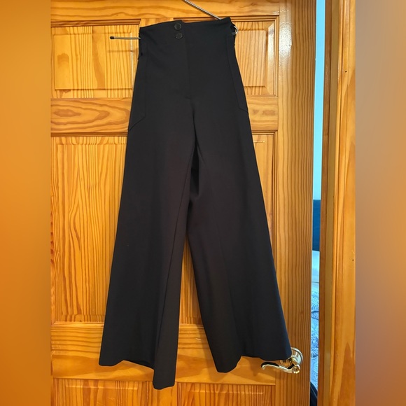 Anthropologie: The Naomi Ponte Wide-Leg Flare Pants by Maeve - Picture 7 of 7